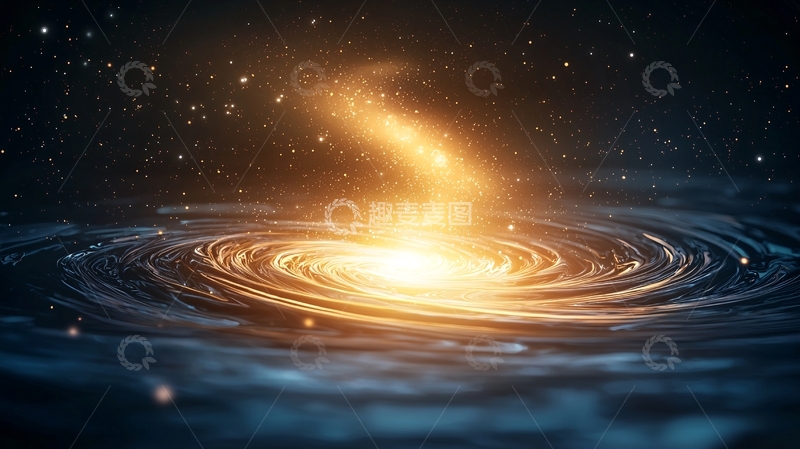 高清大图下载【趣麦麦图】星河漩涡高清图片