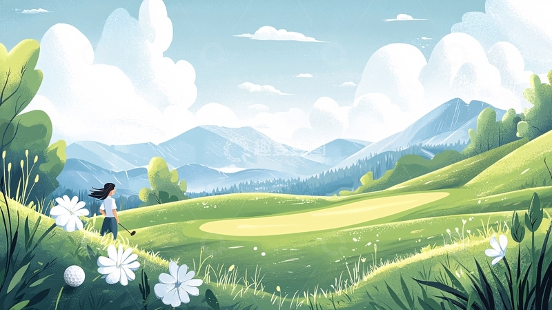 高清大图下载【趣麦麦图】清新田园风光