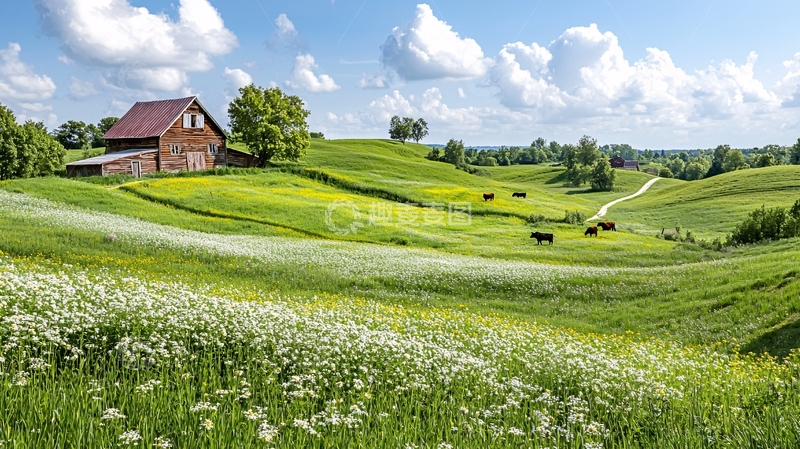 高清大图下载【趣麦麦图】田园风光高清图片