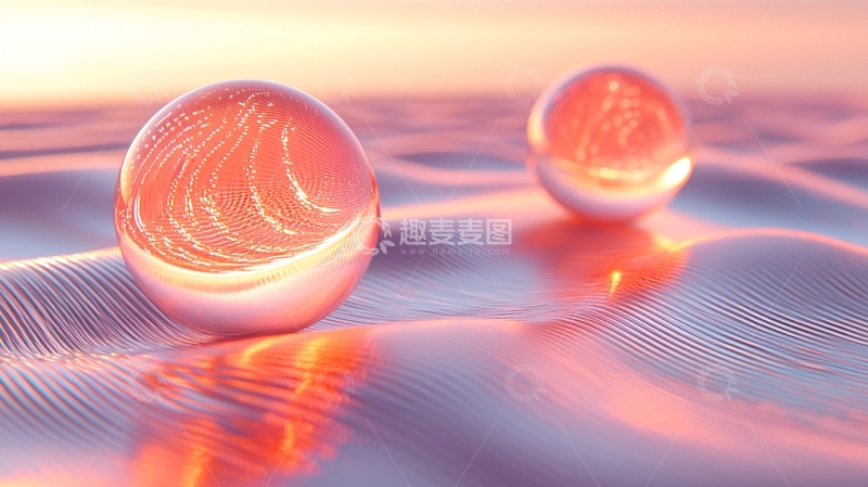 高清大图下载【趣麦麦图】梦幻水晶球光影效果