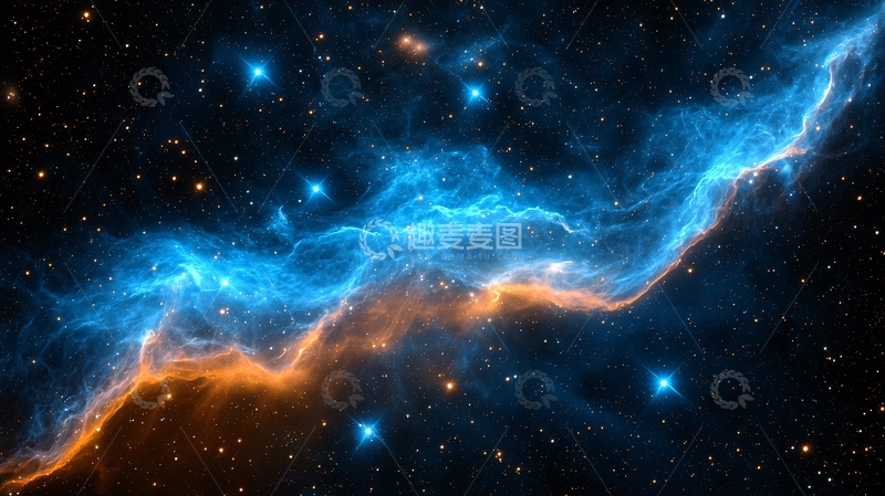 高清大图下载【趣麦麦图】星云与恒星的壮丽景象