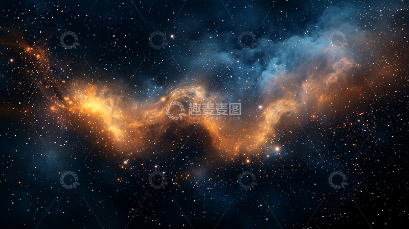 高清大图下载【趣麦麦图】星云与恒星的壮丽景象