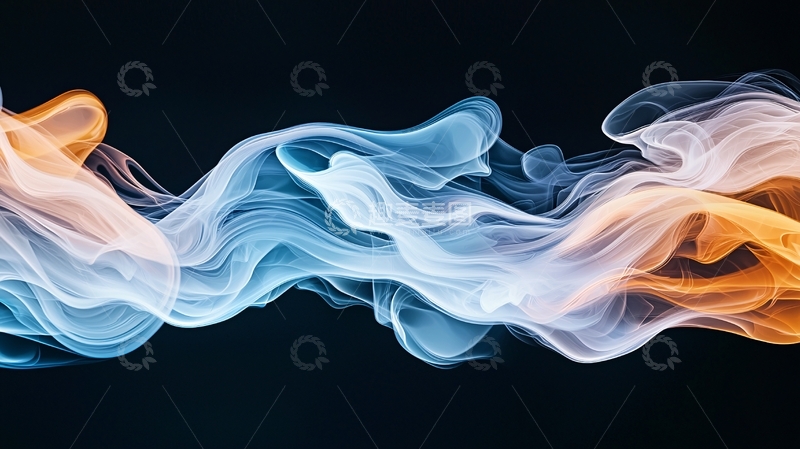 高清大图下载【趣麦麦图】流动的色彩抽象艺术背景