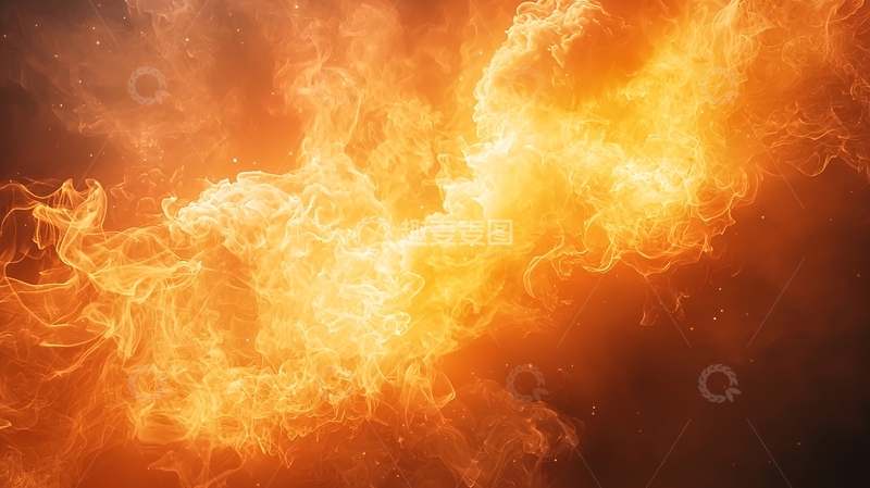 高清大图下载【趣麦麦图】火焰爆炸动态效果背景图