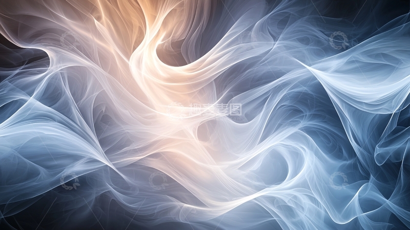 高清大图下载【趣麦麦图】抽象流动线条背景图