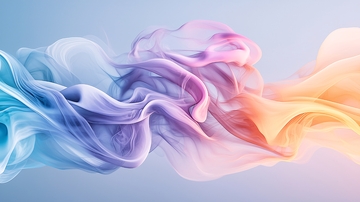 流动的色彩抽象艺术背景