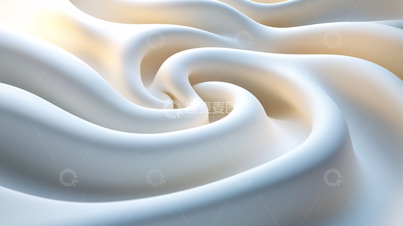 高清大图下载【趣麦麦图】奶油漩涡纹理背景