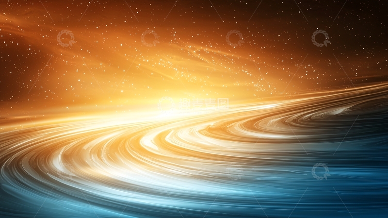 高清大图下载【趣麦麦图】宇宙星云动态流光背景