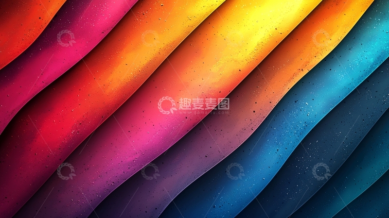 高清大图下载【趣麦麦图】色彩渐变抽象背景素材