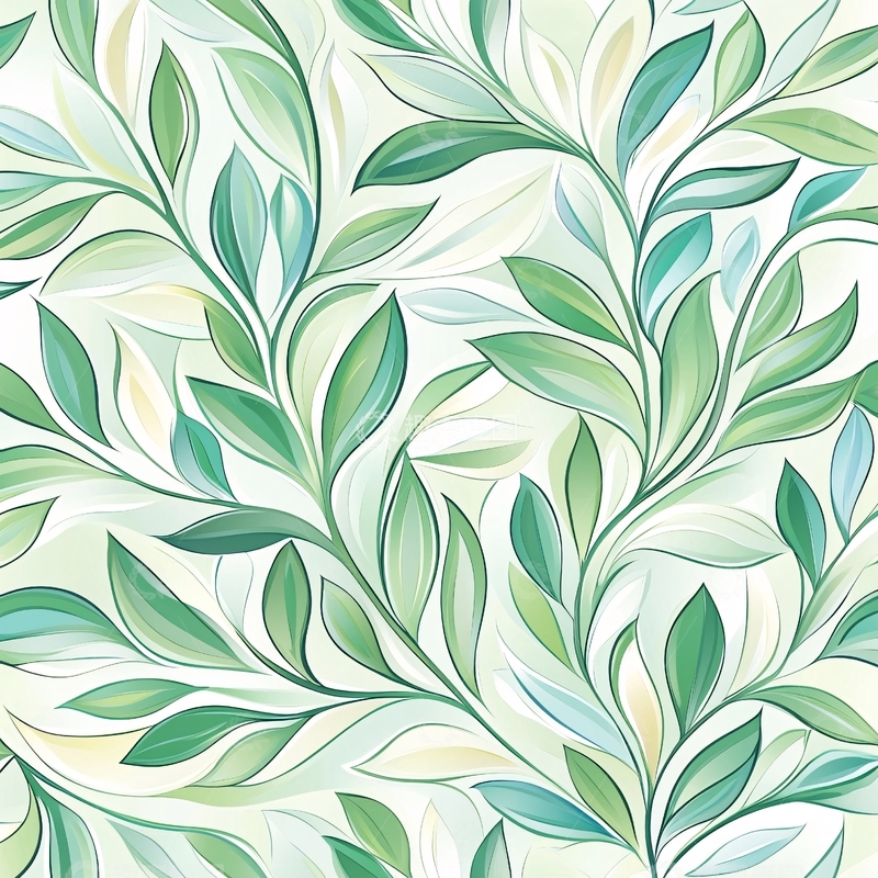 高清大图下载【趣麦麦图】清新自然绿色植物叶子背景