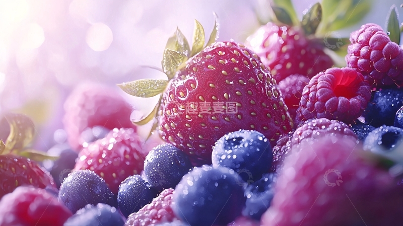 高清大图下载【趣麦麦图】夏日水果新鲜诱人