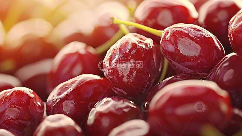 高清大图下载【趣麦麦图】樱桃水果素材背景图