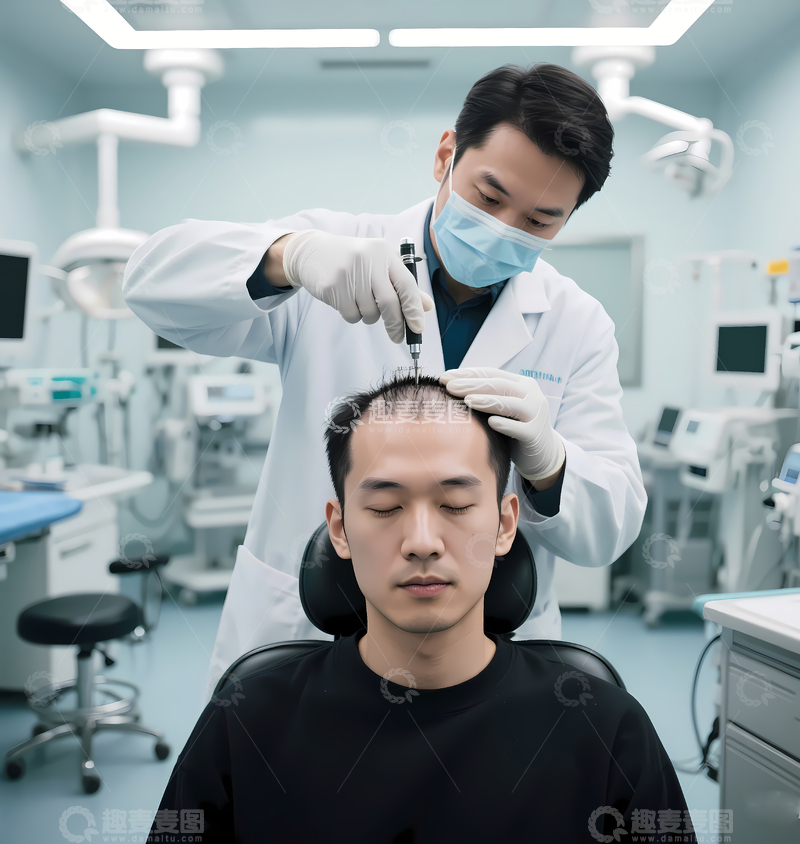 高清大图下载【趣麦麦图】脱发植发医院
