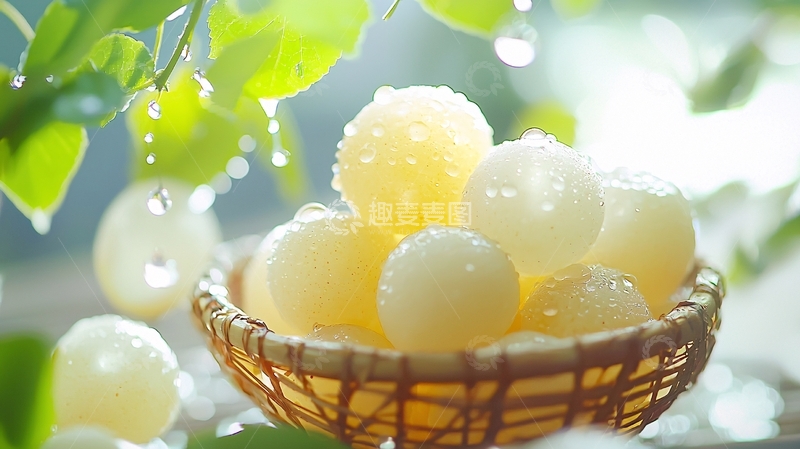 高清大图下载【趣麦麦图】夏日水果篮子