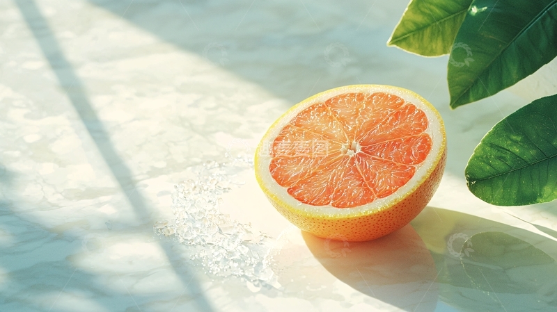 高清大图下载【趣麦麦图】夏日清凉水果切片背景图