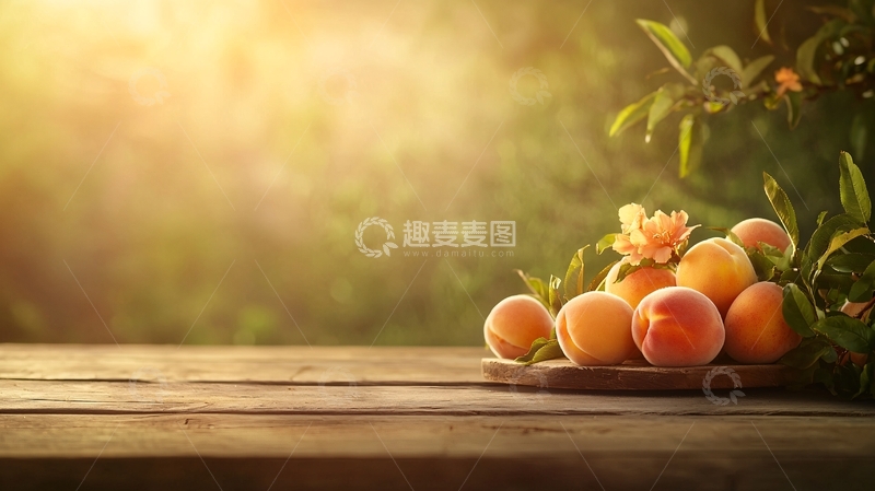 高清大图下载【趣麦麦图】夏日阳光下的新鲜水果