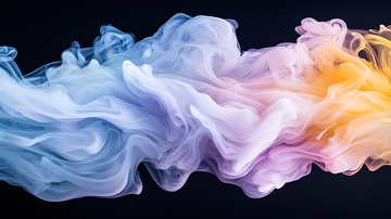 色彩流动抽象艺术背景