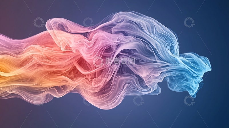 高清大图下载【趣麦麦图】流动的色彩抽象艺术背景