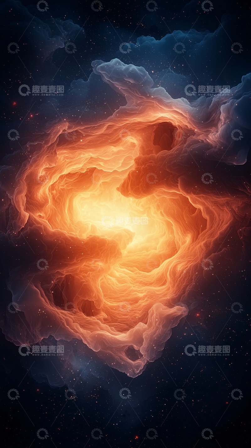 高清大图下载【趣麦麦图】宇宙星云动态壁纸