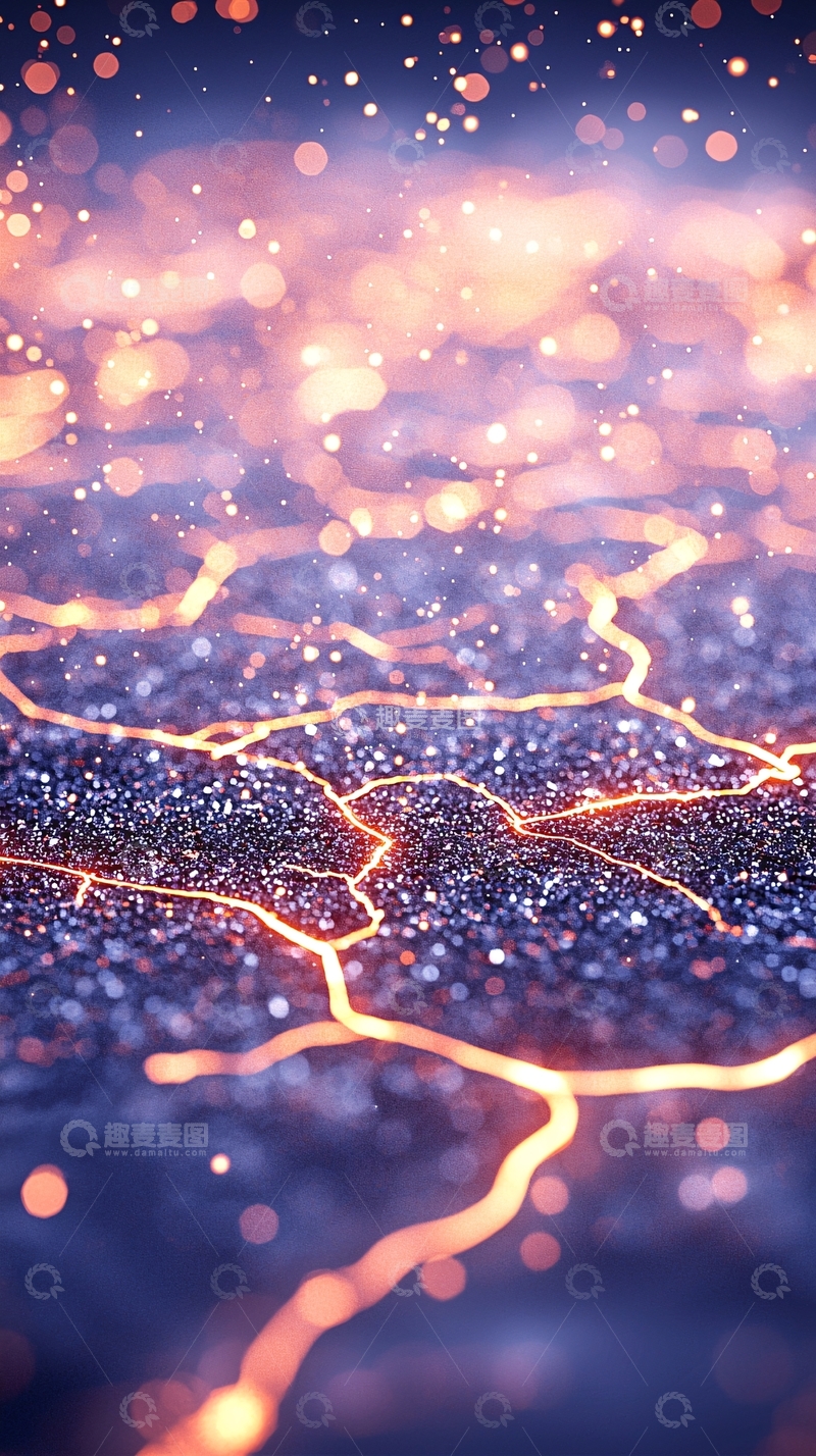 高清大图下载【趣麦麦图】夜晚城市灯光璀璨