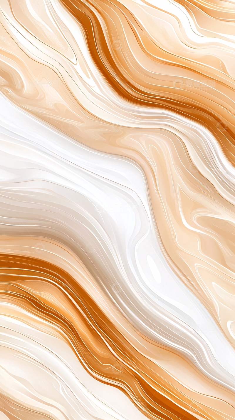 高清大图下载【趣麦麦图】抽象流动线条背景图