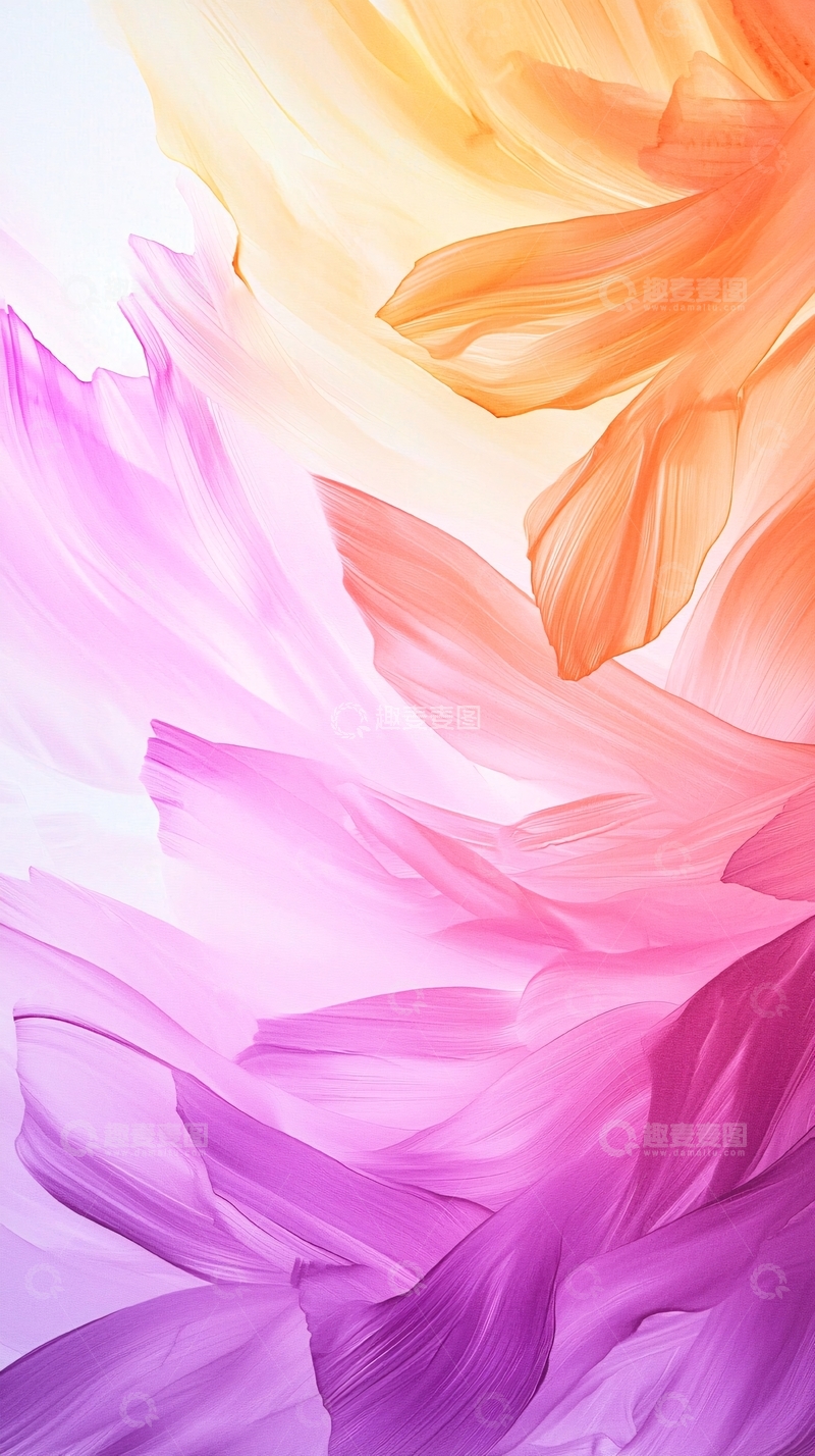 高清大图下载【趣麦麦图】梦幻色彩抽象艺术背景图