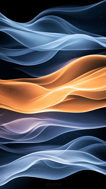 抽象波浪线条背景图