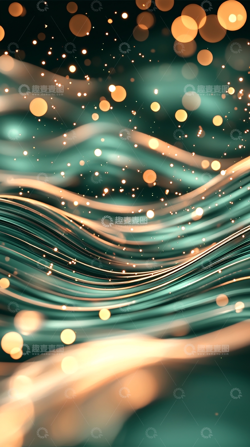 高清大图下载【趣麦麦图】波光粼粼的水波纹理背景