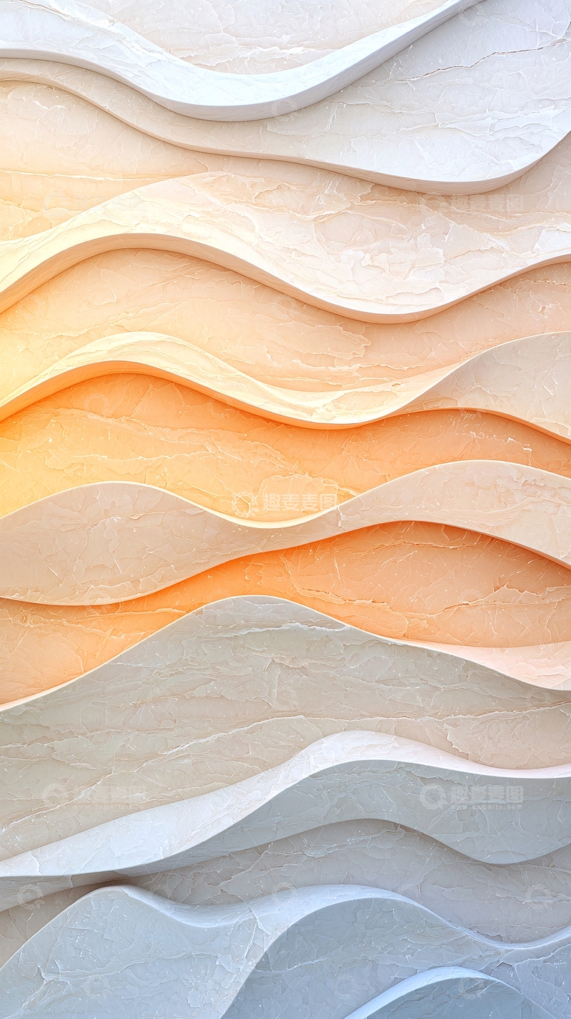 高清大图下载【趣麦麦图】抽象波浪纹理背景图