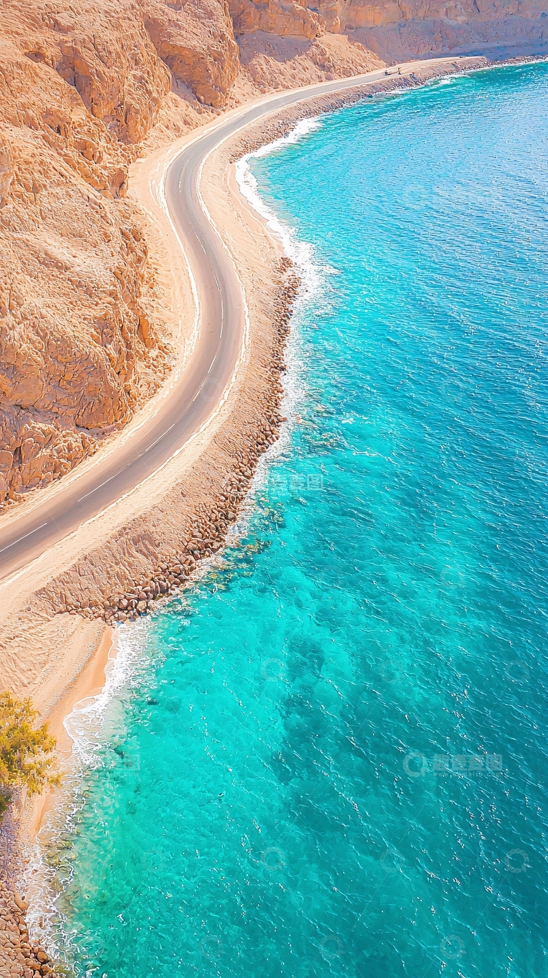 高清大图下载【趣麦麦图】海岸公路风景
