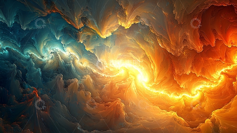 高清大图下载【趣麦麦图】宇宙漩涡光影艺术