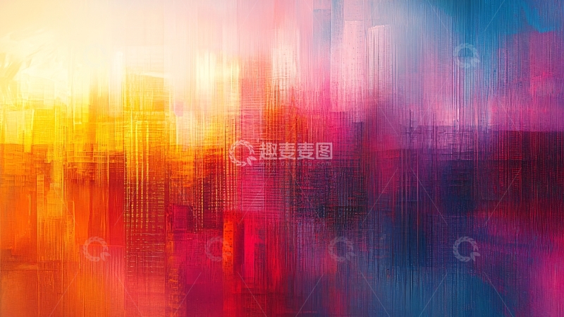 高清大图下载【趣麦麦图】抽象色彩渐变背景图