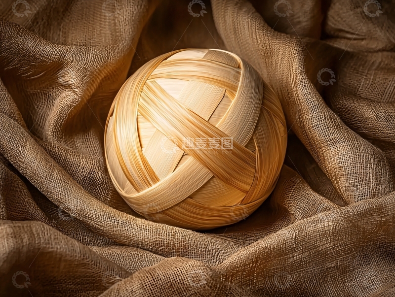 高清大图下载【趣麦麦图】木条编织的球体