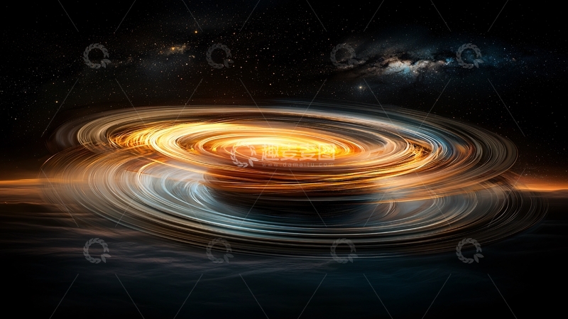 高清大图下载【趣麦麦图】星云漩涡能量释放