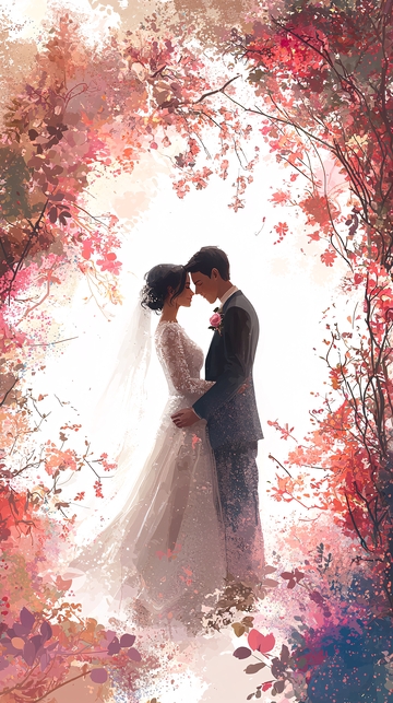 秋日婚礼浪漫瞬间