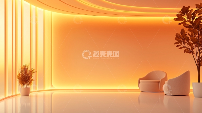 高清大图下载【趣麦麦图】现代简约室内设计背景图