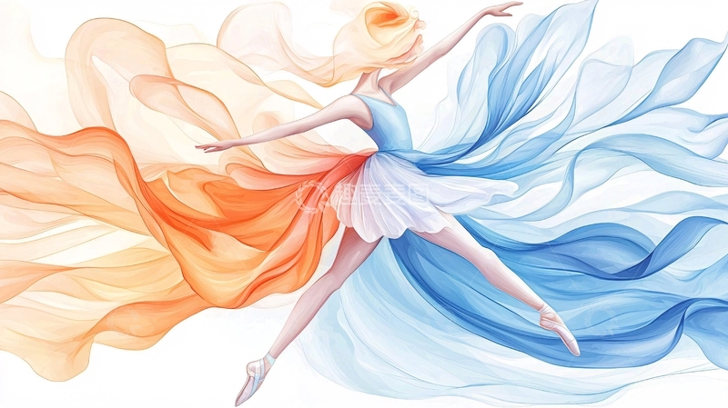 高清大图下载【趣麦麦图】优雅舞者高清图片
