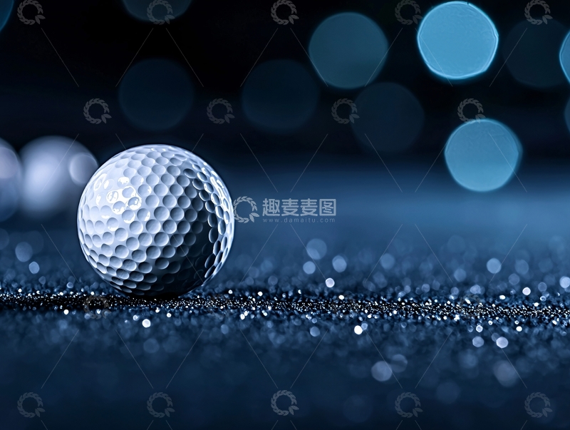 高清大图下载【趣麦麦图】高尔夫球特写