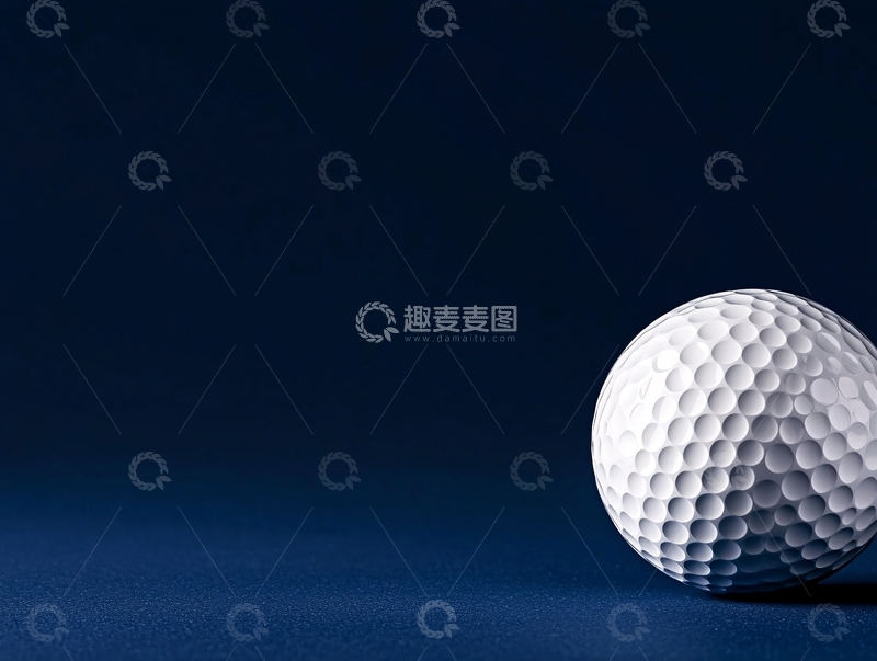 高清大图下载【趣麦麦图】高尔夫球静物特写