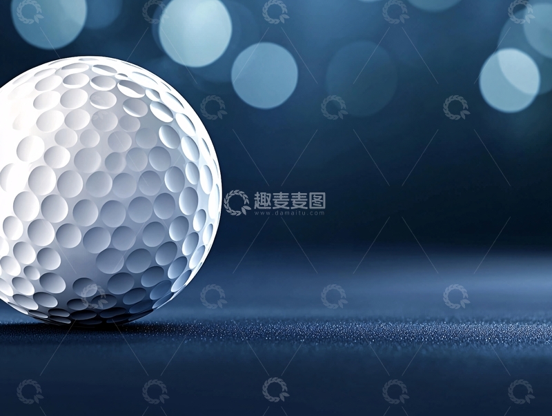 高清大图下载【趣麦麦图】高尔夫球特写
