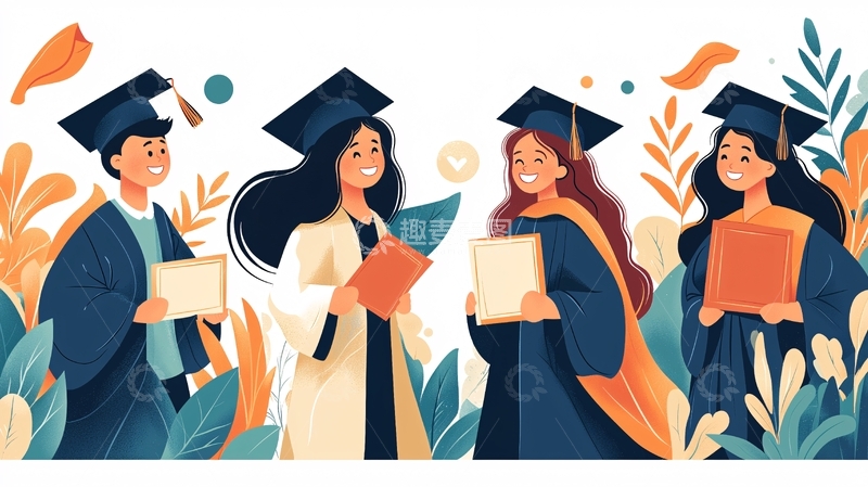 高清大图下载【趣麦麦图】毕业季高清图片