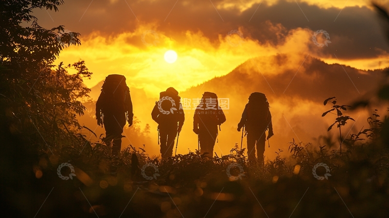 高清大图下载【趣麦麦图】日落时分高清图片
