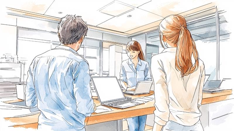 高清大图下载【趣麦麦图】办公室内的团队合作场景