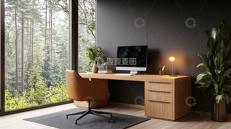 高清大图下载【趣麦麦图】现代简约办公室设计