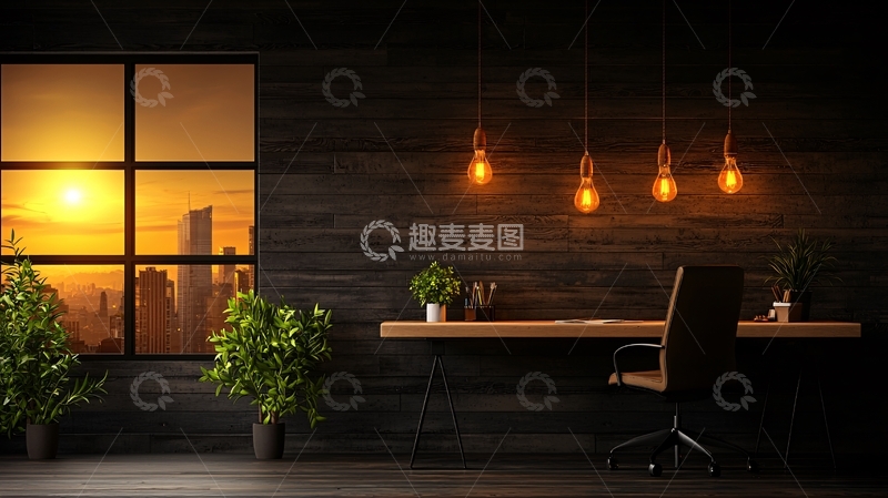 高清大图下载【趣麦麦图】现代简约办公室设计