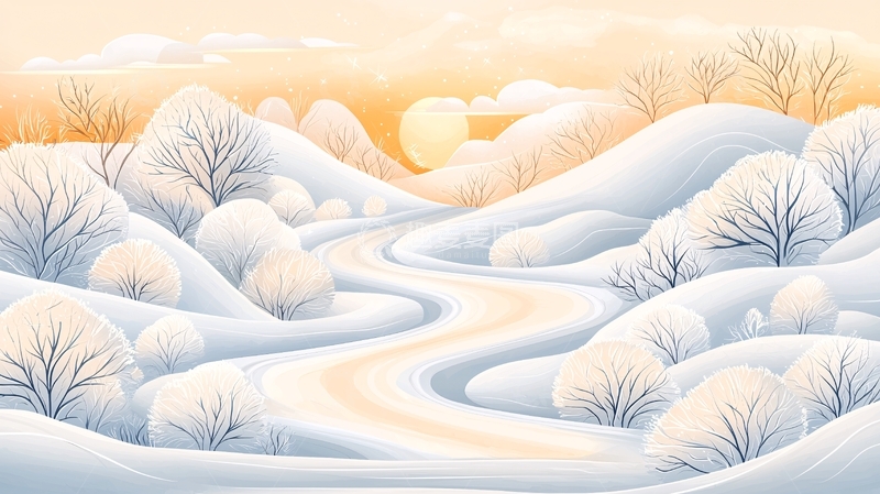 高清大图下载【趣麦麦图】冬日雪景高清图片