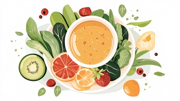 健康水果蔬菜沙拉