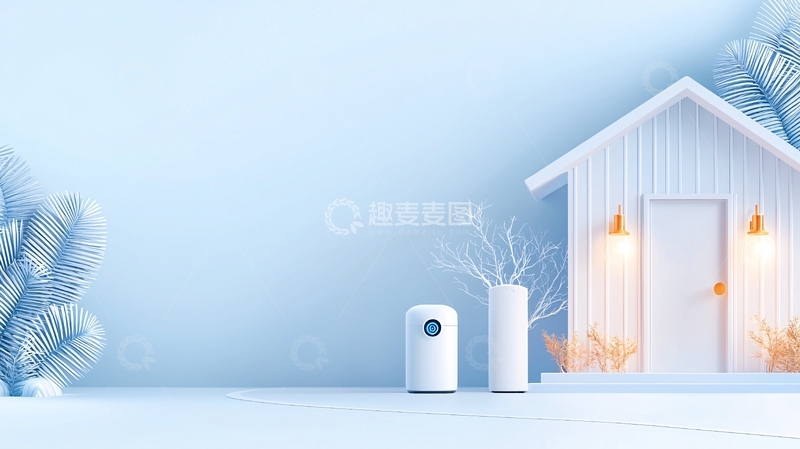 高清大图下载【趣麦麦图】现代简约家居场景设计