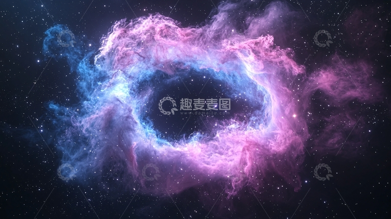 高清大图下载【趣麦麦图】星云环状结构