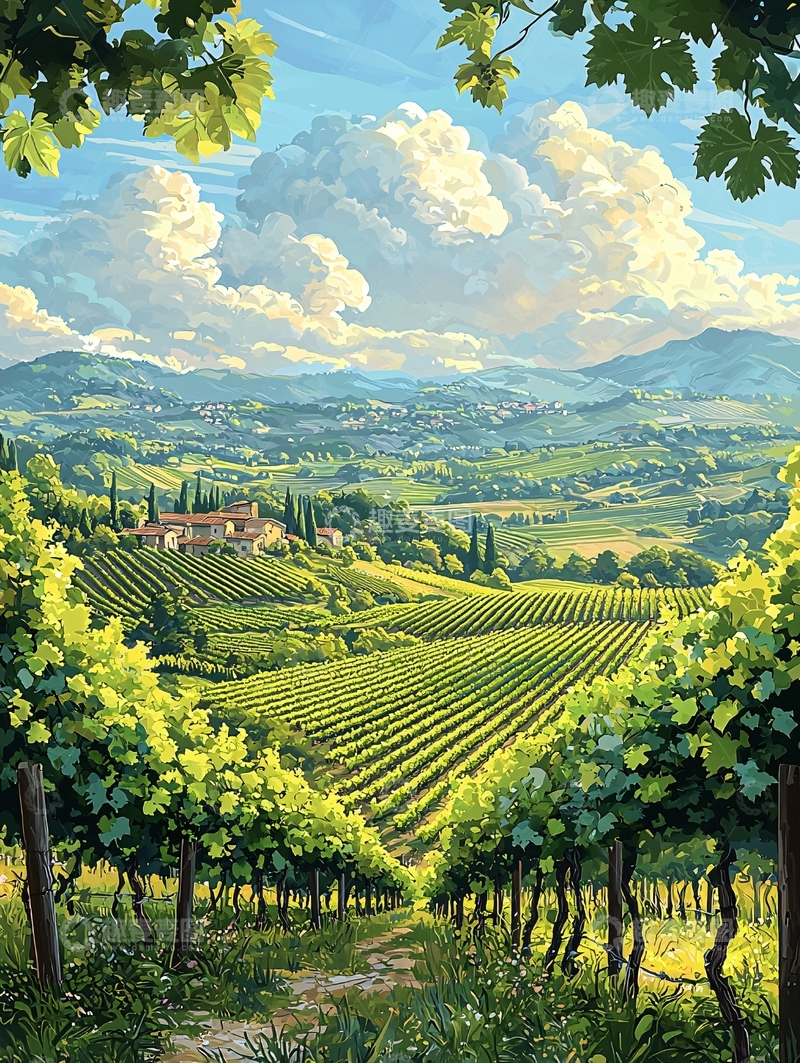 高清大图下载【趣麦麦图】田园风光高清图片